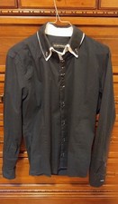 Camichia nera uomo con