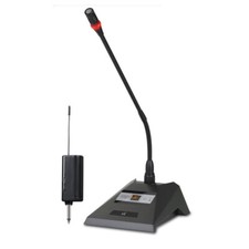 Sistema Microfonico Wireless 1 a 1 Conferenza Discorso Scrivania Meeting Mic