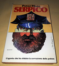 SERPICO PETER MAAS RIZZOLI EDITORE 1974