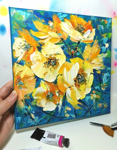 Dipinto originale impasto - dipinto, con
