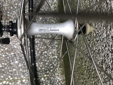 Ruote Cerchi Mavic con mozzi Shimano 105 per cassette 8-9-10v per tubolari 