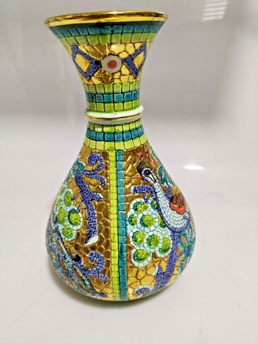 Vaso stile bizzantino deruta - vaso,