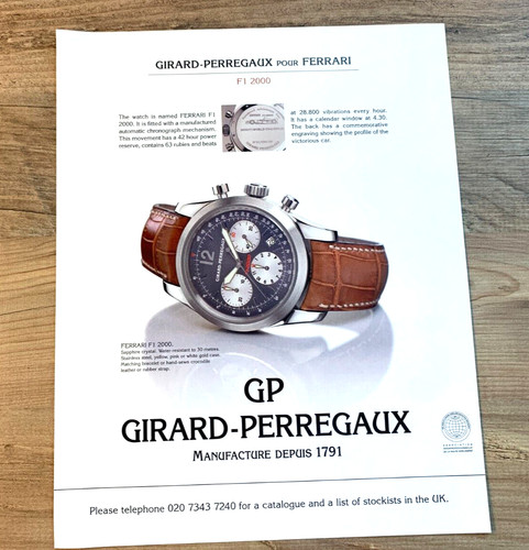 Girard perregaux for ferrari - girard,