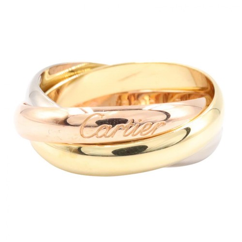 Anello cartier trinity 18kywrg - anello,