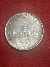 500 Lire in argento Caravelle