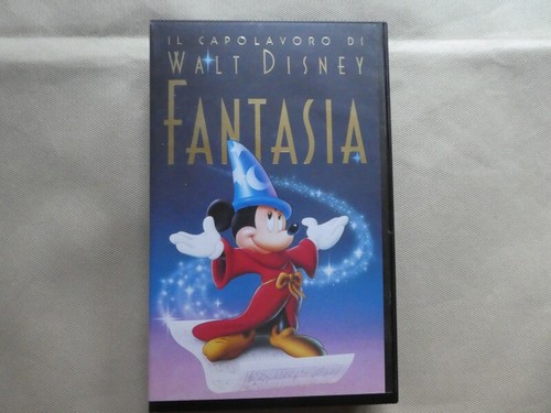 Vhs walt disney fantasia - walt,