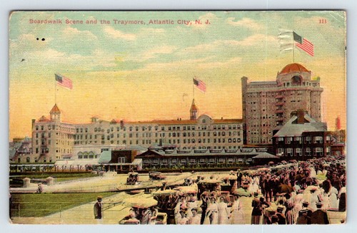 Boardwalk scene and - boardwalk, the