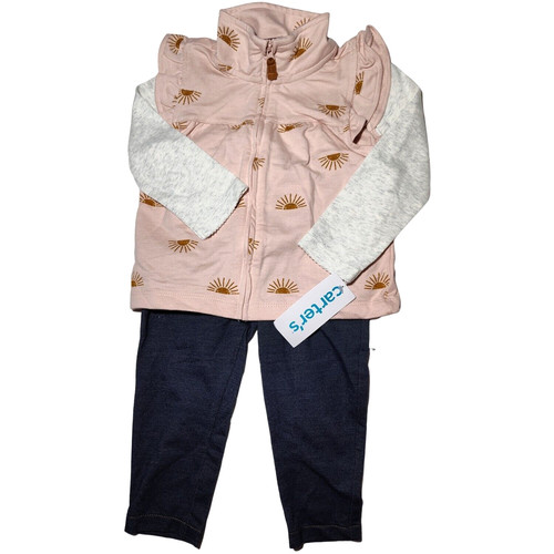 Carter baby girl mos 3pz - 24,