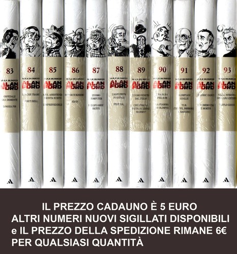 Alan ford story 86 87 - 83, 85