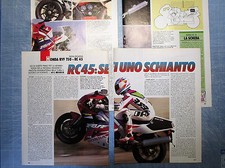 MOTOSPRINT993-PROVA / TEST-1993- HONDA RVF 750 - RC 45 - PROVA ESCLUSIVA-4 fogli