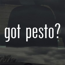 Hai il pesto? Adesivo vinile