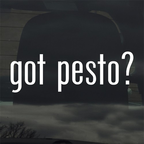 Hai pesto adesivo vinile - pesto?,