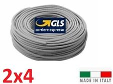 CAVO FILO ELETTRICO FROR ANTIFIAMMA BIPOLARE  2X4mm   varie metrature