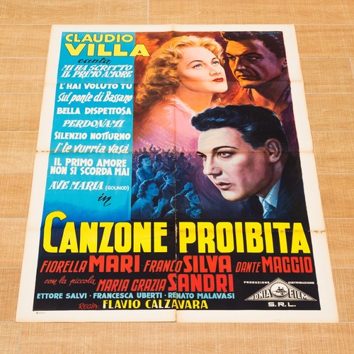 Canzone proibita manifesto - canzone,