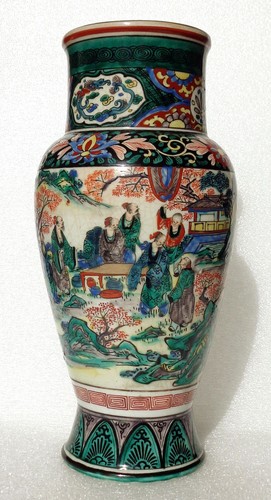 Antico vaso giapponese - , in