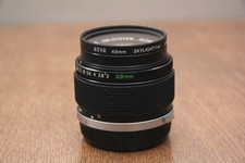 Olympus Auto-W 28 mm 1:2 Zuiko MC OM System obiettivo grandangolare