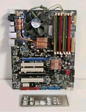 Motherboard Socket 775 ASUS P5KC ATX - CPU Intel Core 2 Duo E8200 - RAM 2Gb ✅