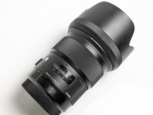 Sigma 50mm hsm art - dg, f1.4