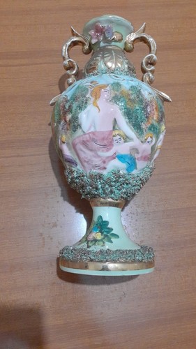 Capodimonte vaso back2ebay - capodimonte,