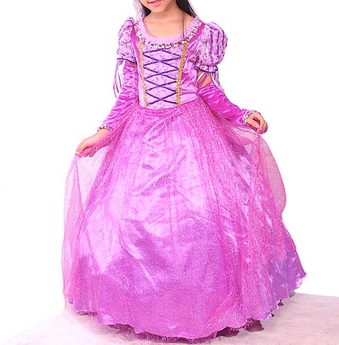 Rapunzel vestito carnevale - rapunzel,