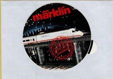 ADESIVO STICKER VINTAGE trenini marklin mini club 