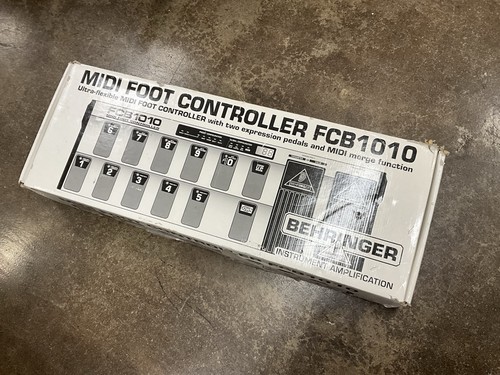 Behringer fcb1010 midi - behringer,