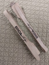 Vintage NOS Alfredo Binda cinturini in pelle bianca rinforzati