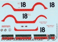 Decal 1/43 Ferrari 365 GTB/4