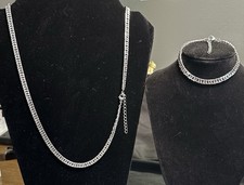 Curb Chain Bracciale e Collana