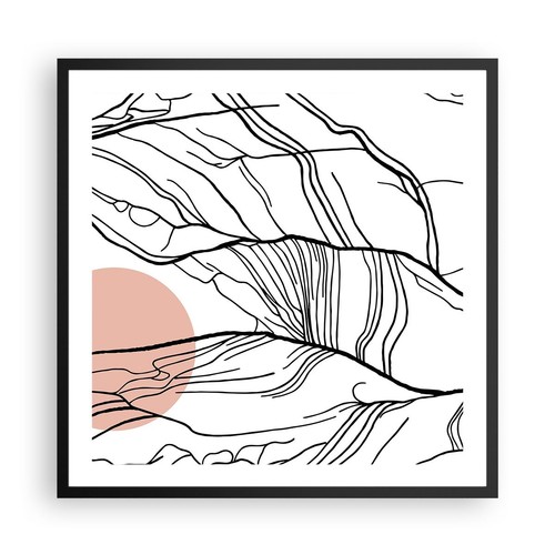 Poster 60x60cm astrazione - 60x60cm,
