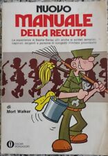 Nuovo Manuale della recluta Beetle Bailey Mort Walker Oscar Mondadori 1° Ed 1973