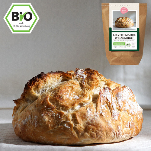 Pane lievitato madre biologico
