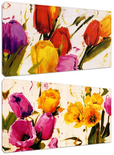 Quadri moderni fiori tulipani - moderni,