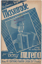 Partition 50' accordéon piano