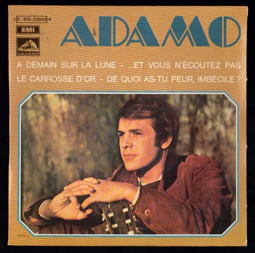 Adamo disco giri emi - adamo, e.p.
