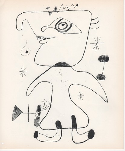 Joan mirò personaggio - joan,