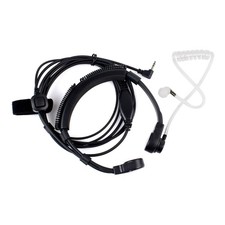 New PTT Heavy Duty Throat Mic