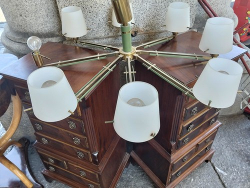 Lampadario anni 50stilnovo - anni,