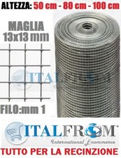 25mt Rotolo Rete Metallica