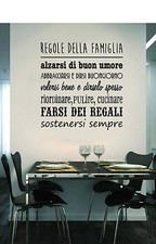 WALL STICKERS MURALI Le regole