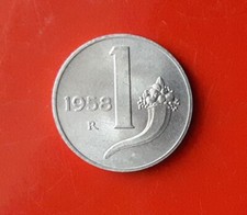 1 LIRA 1958 - FDC [J554]