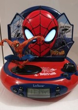 Spider-Man Uomo Ragno  Radiosveglia LexiBook con Proiettore parete 3D anno 2010