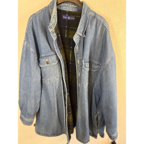 World island uomo 2xl denim - world,