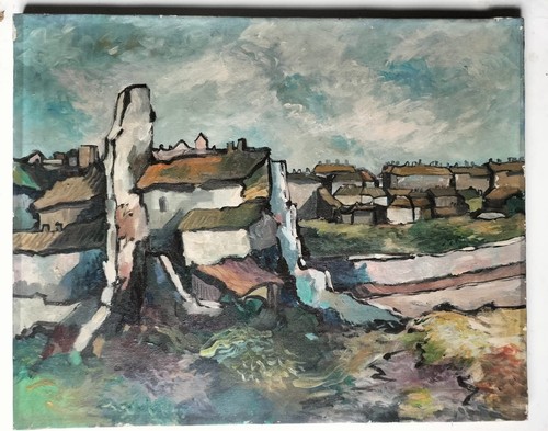 Dipinto olio gino gini - olio,
