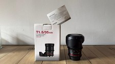 Obiettivo Samyang Cine Lens