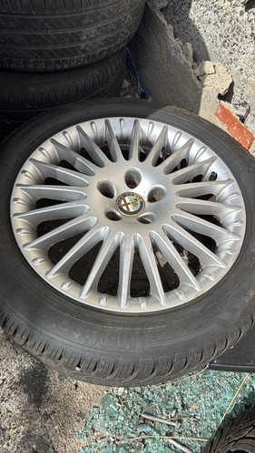 Cerchi gommati alfa 159 - 17,