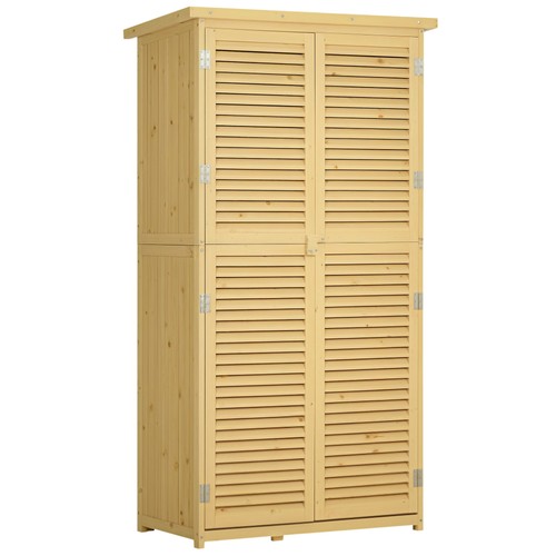 Outsunny capanno attrezzi - capanno, da