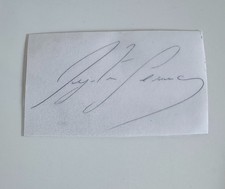 PAGINA AUTOGRAFO VINTAGE