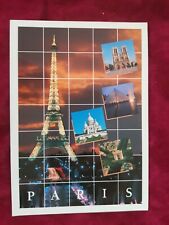 Z110 CARTOLINA POSTCARD VIAGGIATA CA CEST PARIS PARIGI FRANCIA 
