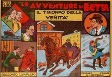 fumetto ristampa LE AVVENTURE DI BETTA IL TRIONFO DELLA VERITA' NERBINI